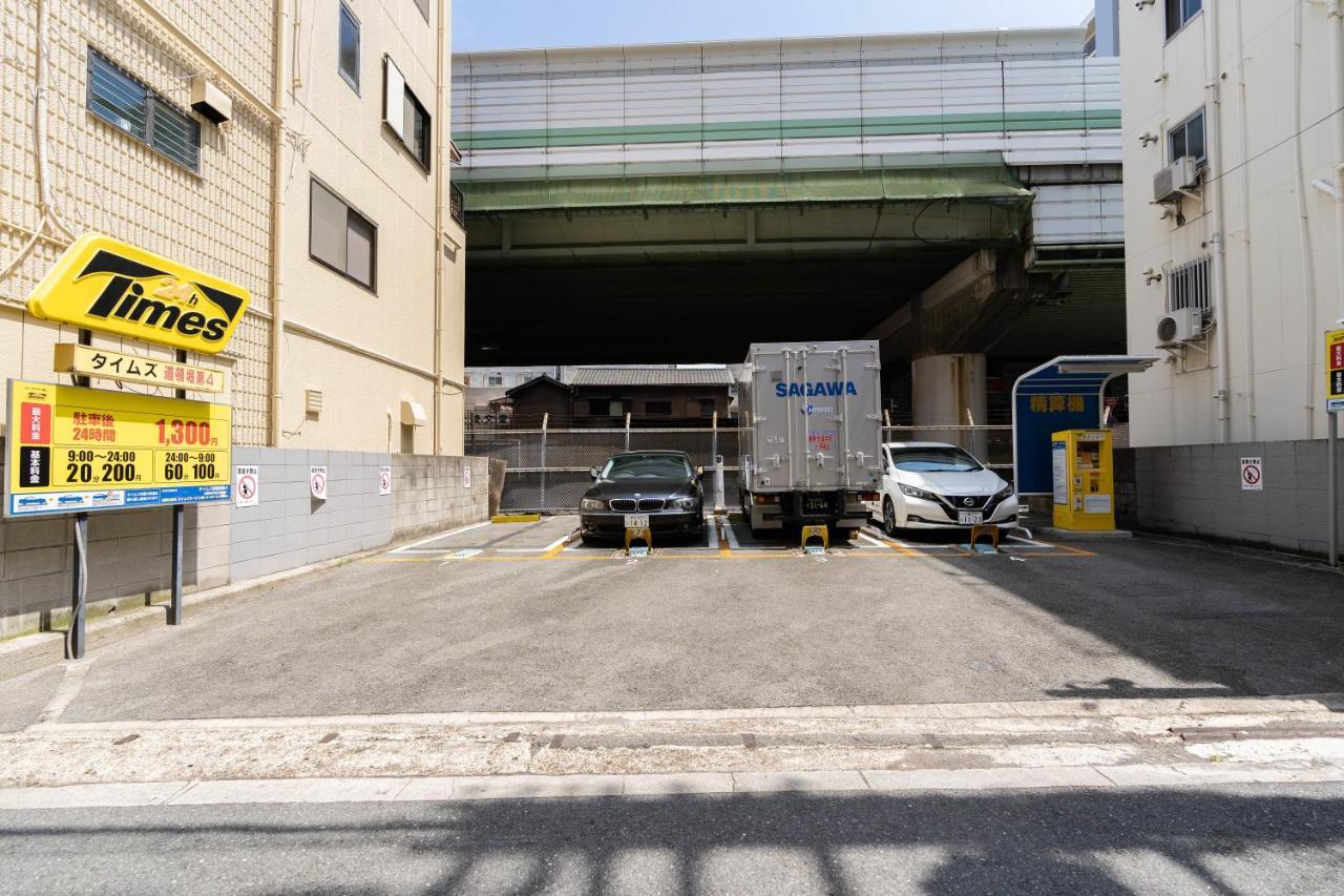 大阪道顿堀 铁甲猫の家 Apartment ภายนอก รูปภาพ