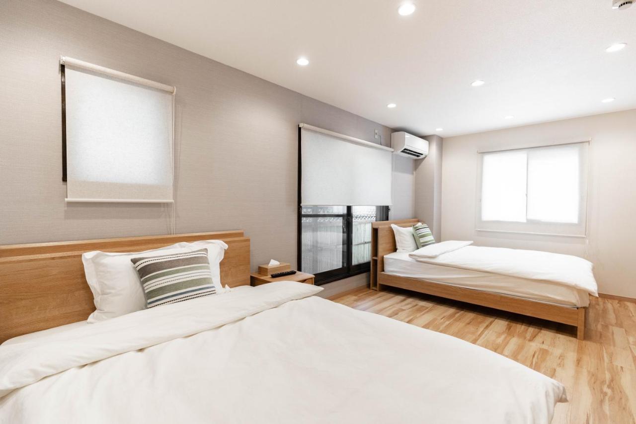 大阪道顿堀 铁甲猫の家 Apartment ภายนอก รูปภาพ